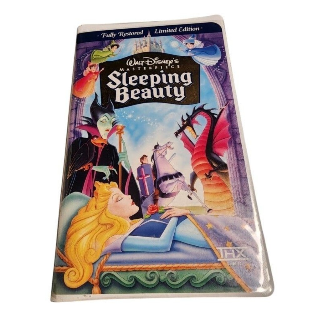 Walt Disney Sleeping Beauty VHS Tape 1997